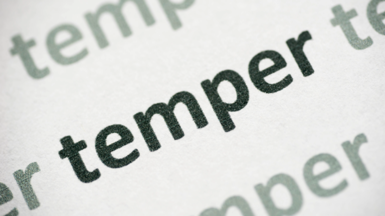 Temper, Temper