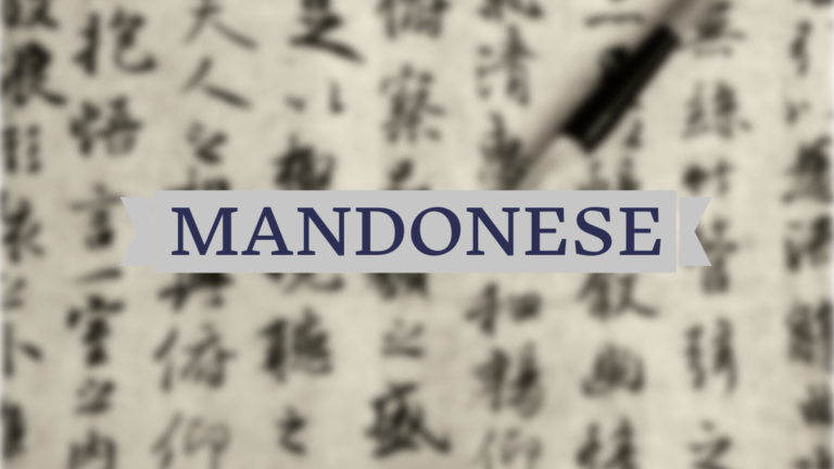Mandonese