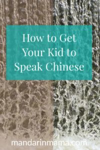 How to Get Your Kid to Speak Chinese