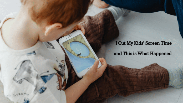I Cut My Kids’ Screen Time and This is What Happened