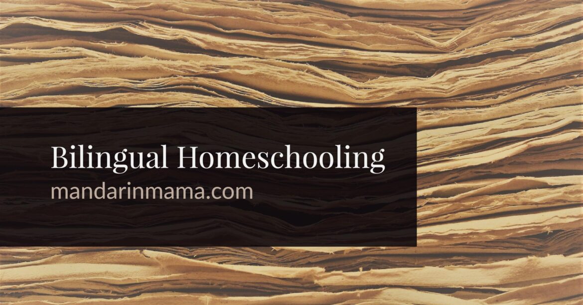 Bilingual Homeschooling bilingual homeschooling