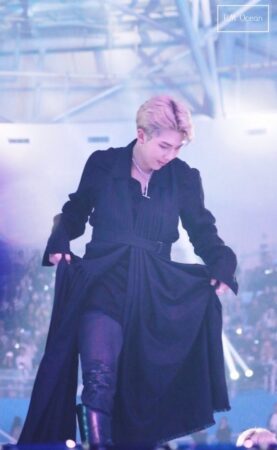 This guy can even rock a skirt #bts #bangtan #kpop #rapmon #rm #rapmonster  #namjoon #btsrm #fashion #trend